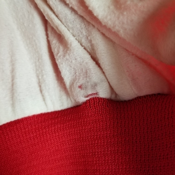 Vintage USA Satin Jacket Bomber GE Factory of The Future Embroidered Snap Red L - Picture 10 of 13